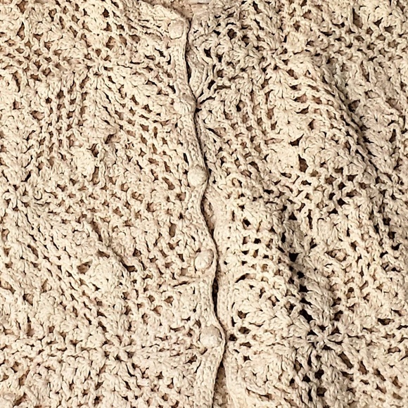 2 FOR $25! LA HEARTS Cropped Crocheted Tank Top, M - Picture 3 of 3